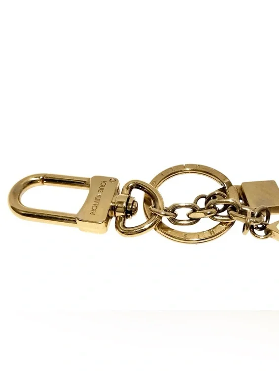 ✨🛍️ Louis Vuitton Malletage Flower Bag Charm and Key Ring - Picture 5 of 5